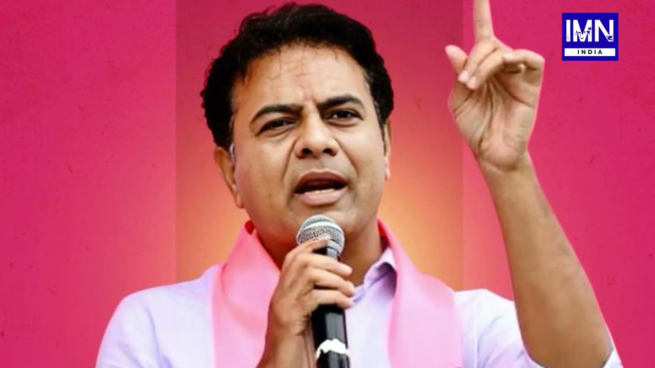 KTR Tejasvi Surya controversy, Telangana formation remark BJP, Tejasvi Surya Partition comment row, BRS BJP political clash Telangana, KTR demands apology BJP MP