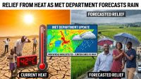 heat wave has been reduced in delhi and experts say there are chances of rain in delhi