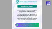 CBSE Opens Post-Result Activities Portal for verification and re-evaluation from June 1, 2026