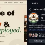 Cockroach Janta Party, CJP India, Abhijeet Dipke, CJI Surya Kant cockroach remark, Cockroach Janta Party manifesto, India Gen Z politics, NEET 2026 paper leak, Indian youth unemployment, CJP 6 million followers, Main Bhi Cockroach
