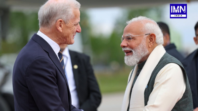Modi Arrives in Oslo during first Indian Prime Minister visit to Norway in 43 years