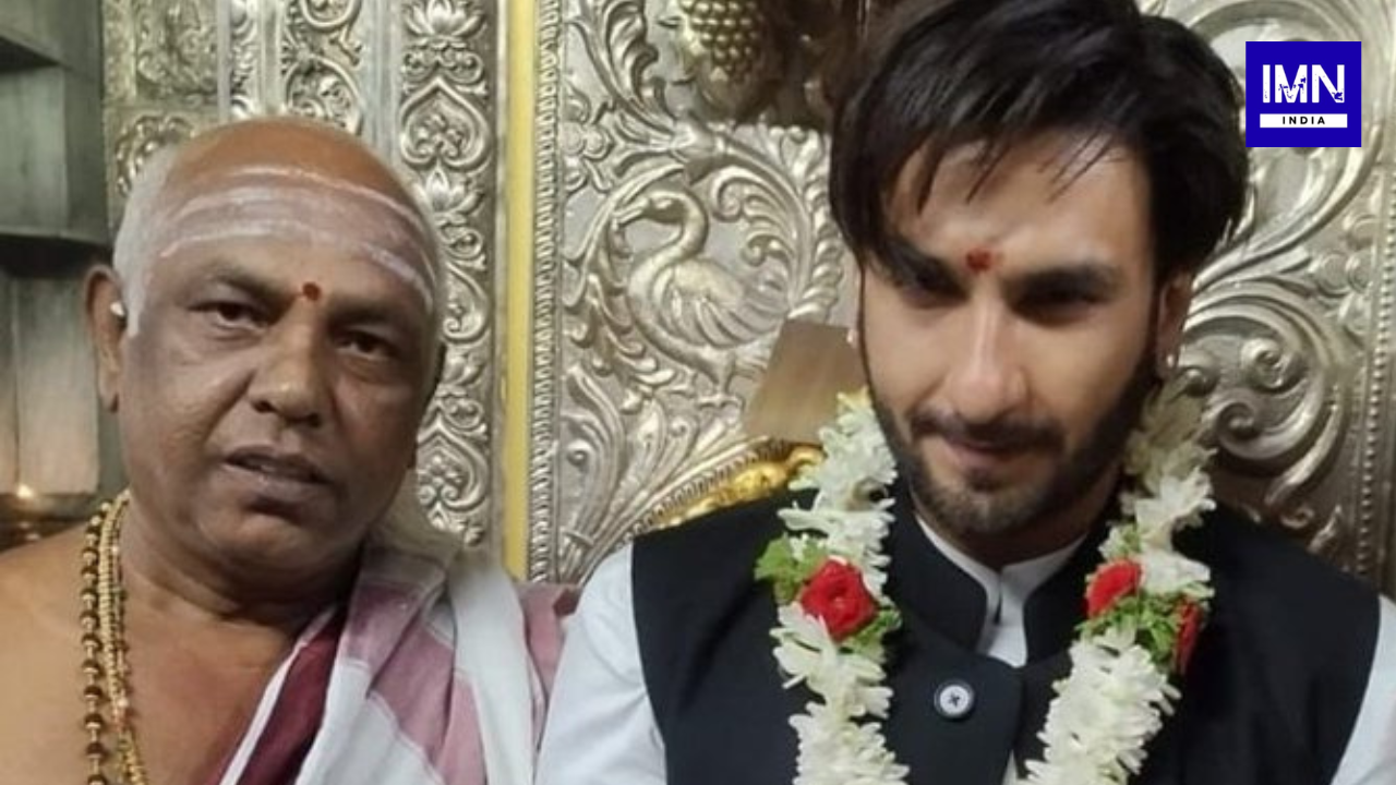 Ranveer Singh Visits Chamundeshwari Temple in Mysuru after Karnataka High Court order