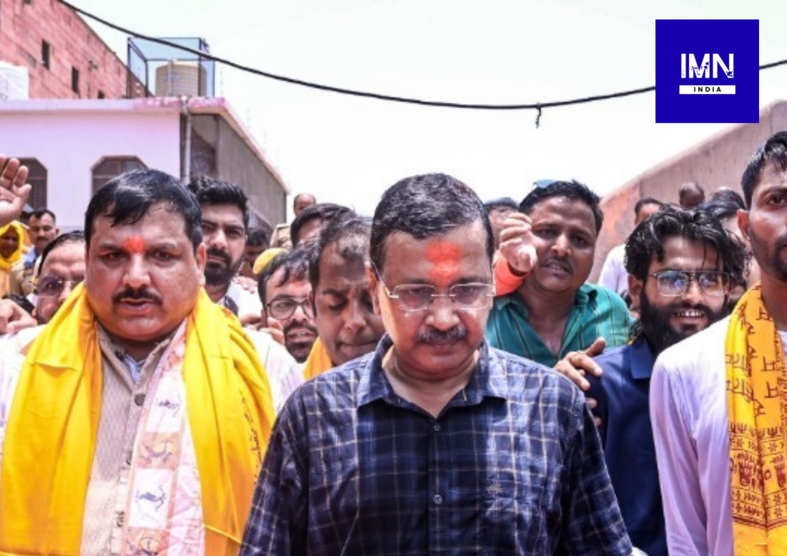 Arvind Kejriwal speaking on the Ayodhya Ram Temple donation theft case