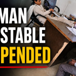 Rajasthan Woman Constable Suspended after viral photo at Dungarpur police station