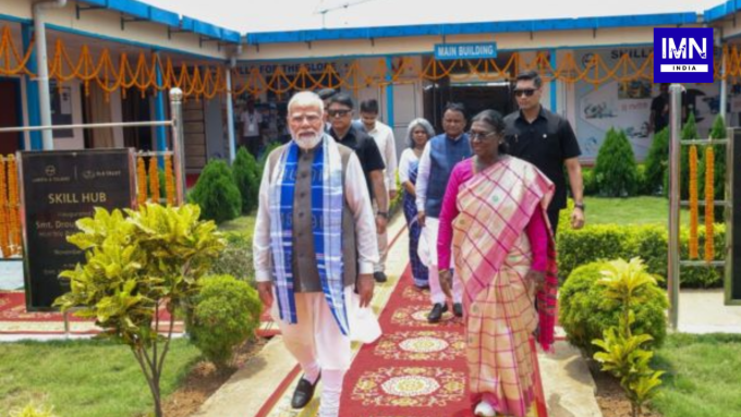PM Modi Tribal Empowerment in Odisha speech during launch of ₹47,600 crore development projects in Mayurbhanj