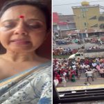 Mahua Moitra Egg Attack: TMC MP Targeted With Eggs, Brinjals in Krishnanagar Amid Protests