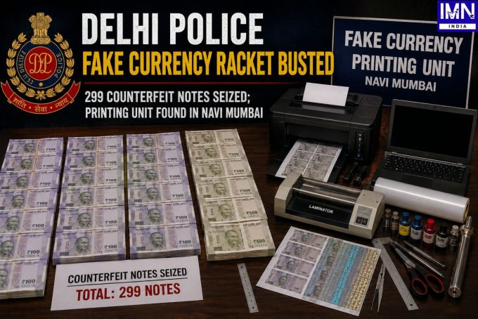 Delhi Police Fake Currency Racket Busted, Printing Unit Unearthed in Navi Mumbai