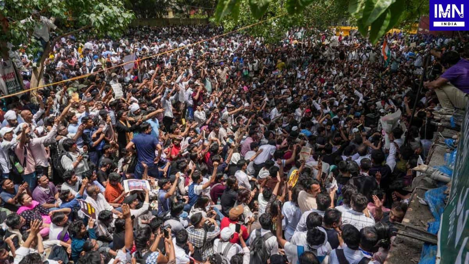 CJP Suspends Parliament March, Protest Continues at Jantar Mantar After Delhi Crackdown
