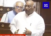 Opposition MPs protest over the NEET paper leak issue during the Monsoon Session of Parliament.