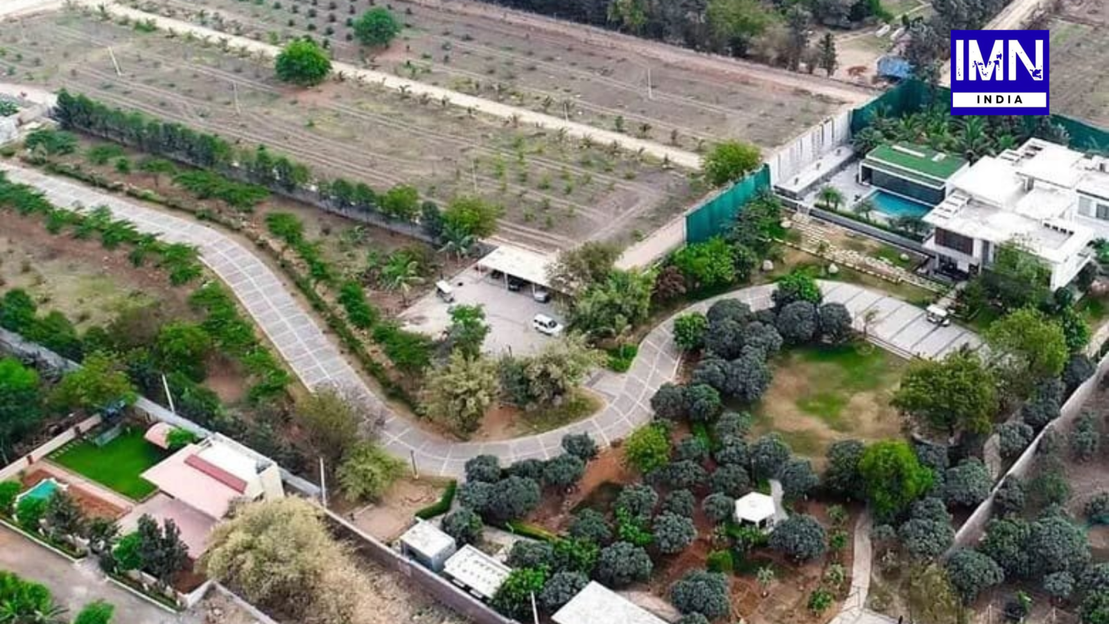 Pradeep Constructions FTL notice site near Hussain Sagar lake, Somajiguda, Hyderabad