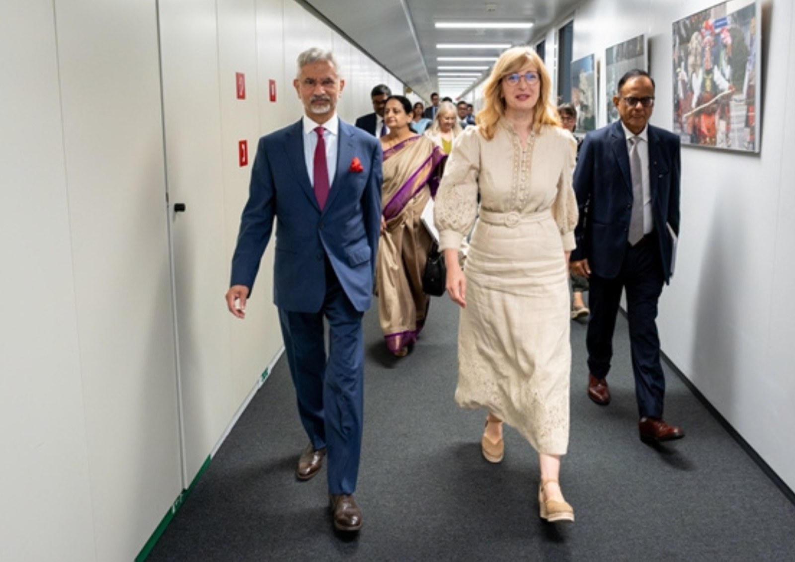 S Jaishankar Belgium Visit