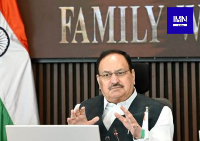 Union Health Minister JP Nadda reviewing TB Mukt Bharat Abhiyaan and dengue preparedness with Delhi Government officials