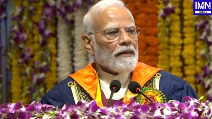 PM Modi IIT Delhi convocation, IIT Delhi 57th convocation, PM Modi speech IIT Delhi, Viksit Bharat, Param Pragya IIT Delhi, PM Modi students national interest, Pralhad Joshi IIT Delhi