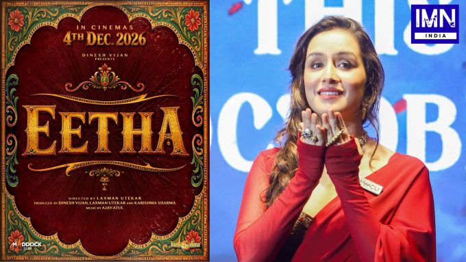 Eetha release date announcement featuring Shraddha Kapoor as Vithabai Narayangaonkar